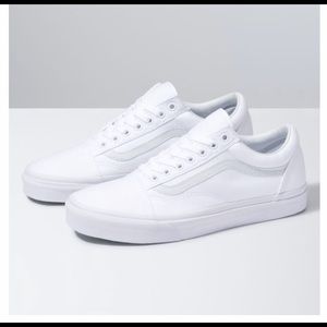 VANS CANVAS OLD SKOOL PLATFORM SNEAKERS SIZE 10